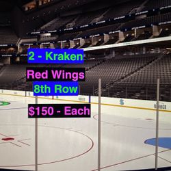 Kraken Red Wings Tickets 