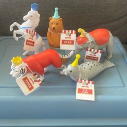 Birthday party circus animals