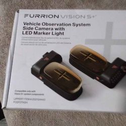 Furrion Vision S Side RV Cameras with Amber Marker Lights - Pack of 2...