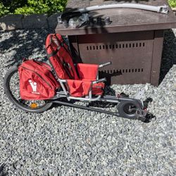 Weehoo TURBO Bike Trailer For Kids Excellent Clean Condition 