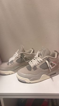 Jordan Women's Grey and White Trainers