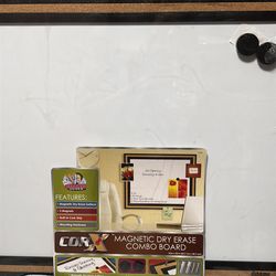 Dry erase board magnetic