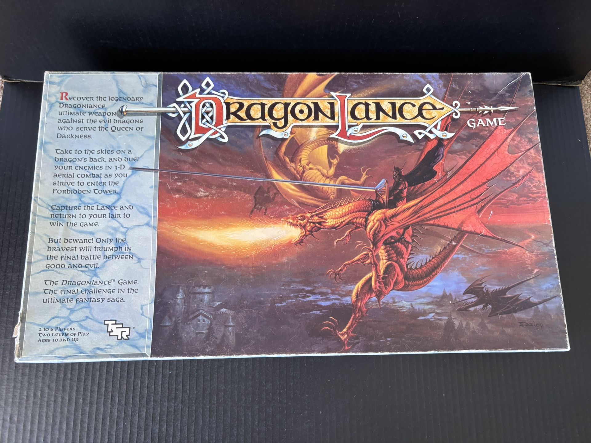 Vintage 1988 Dragonlance Board Game Complete