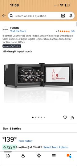 Wine fridge 🌺