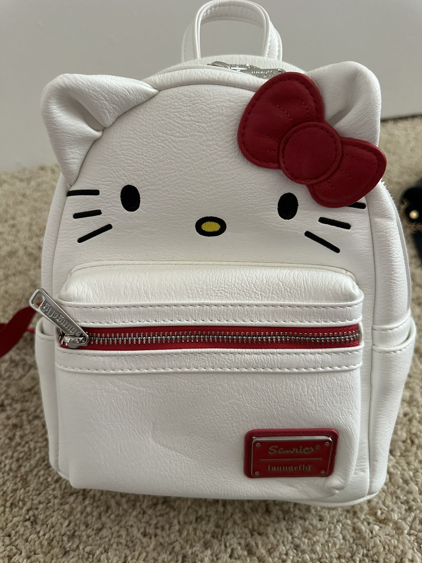 brand new hello kitty white backpack