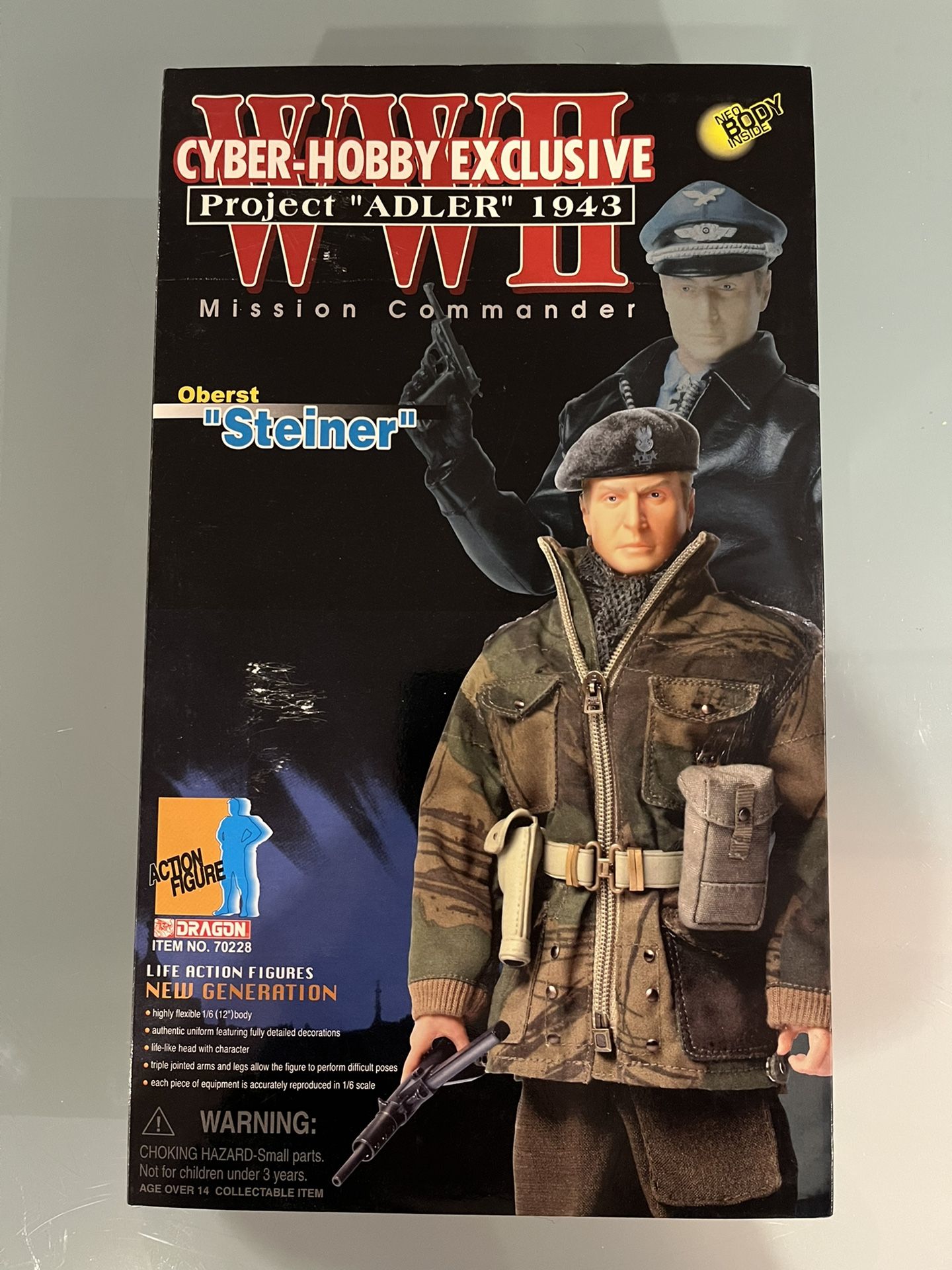 WWII commander Steiner Action Figure 