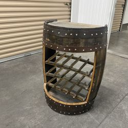 Barrel Wine Holder