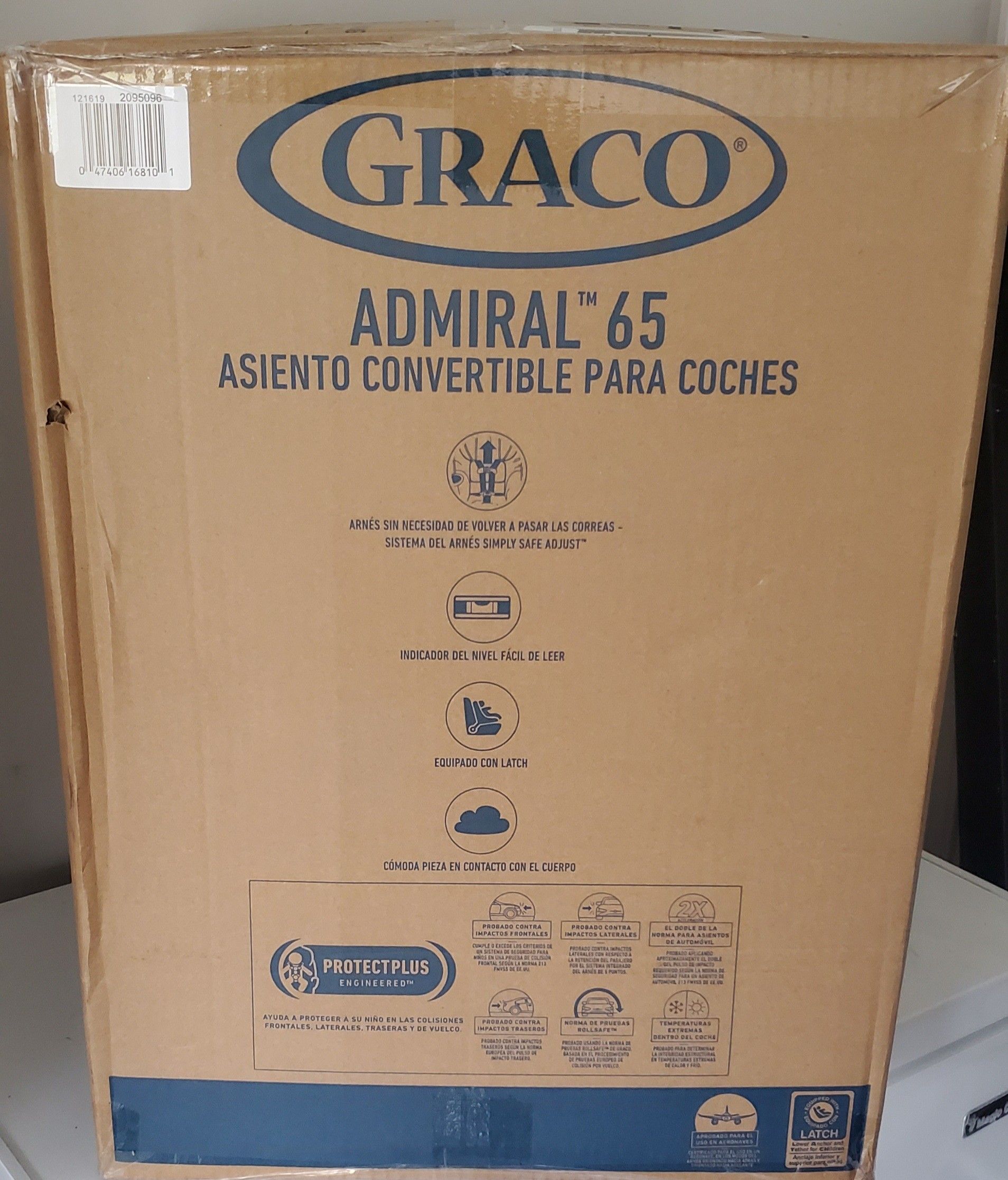 Graco Admiral 65 Convertible Car Seat, Studio , New