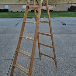 Werner W336 6 ft Wood Step Ladder 200lbs Type 3

