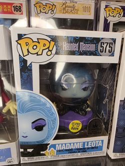 Funko Pop Madame Leota Glow Gitd Disney Parks Exclusive 575 Disneyland Haunted Mansion
