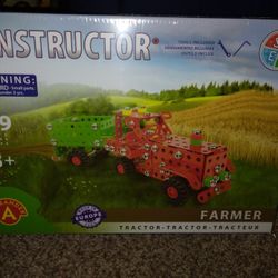 Educational Childs Stem Toys (Metal Farmer Model Kit)