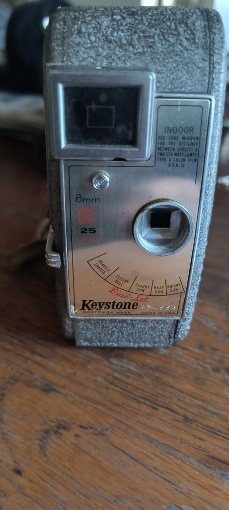 Vintage Keystone 8mm Movie Camera