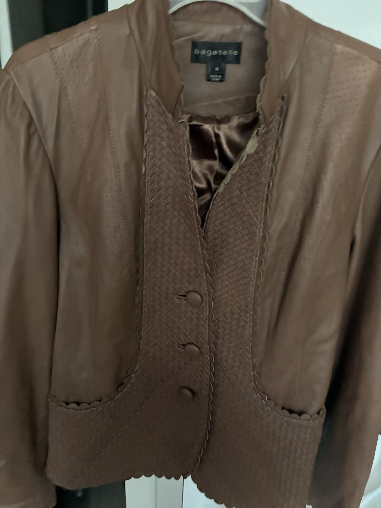 Real Design Leader Jacket Size Large 