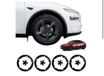 4 Pack- 19 in Rim Protector for Model Y Juniper 19" Crossflow Wheel Cover