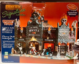 Collectable Lemax Halloween Houses & Accessories.