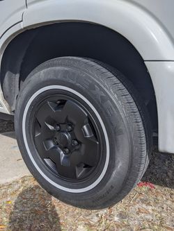 Rims and tires .for chevrolet blazer