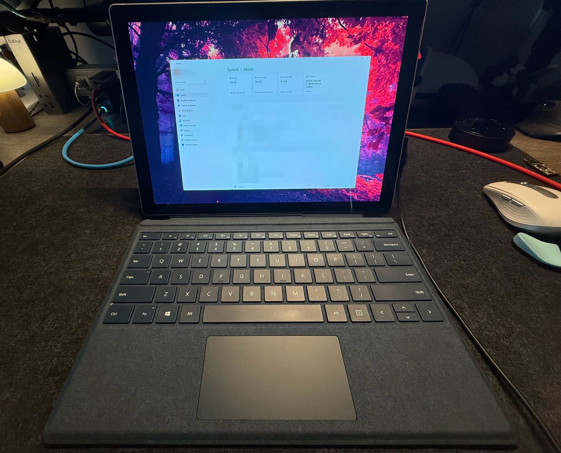 Microsoft Surface Pro 7 Intel Core i7 16GB Memory 256GB Storage - $500