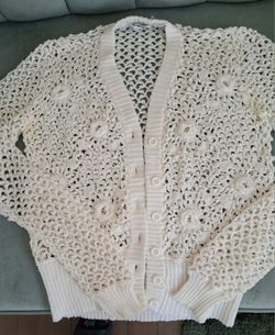 Marisa Christina vintage handwove sweater