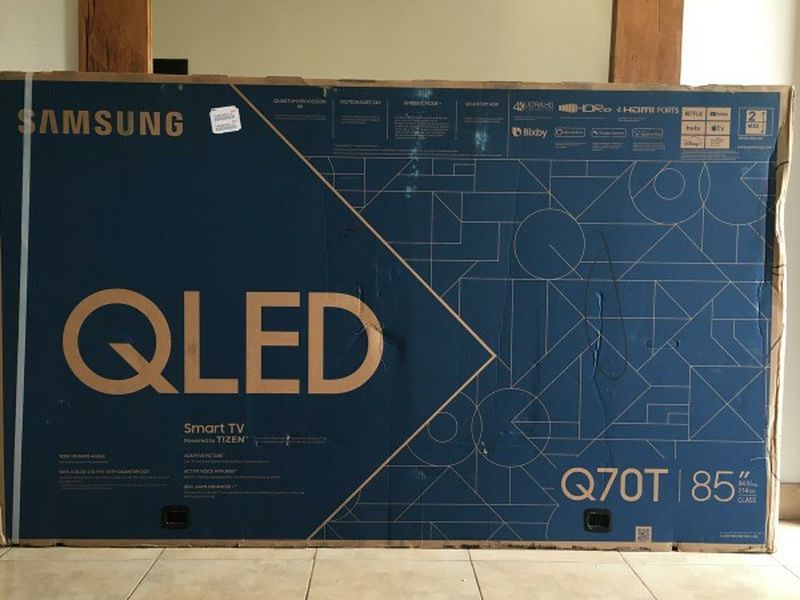Tv Samsung 85", Q70T, Dynamic Cristal Color, Tizen Display, Excellent