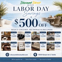 Labor Day Discounts!!