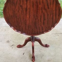 Antique Pie Crust Table