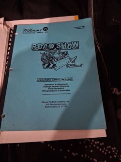 Road show manual book