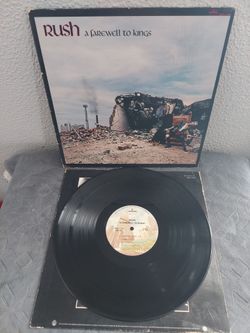 Rush vinyl record album