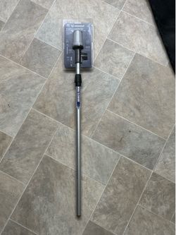 Telescoping light pole for boats