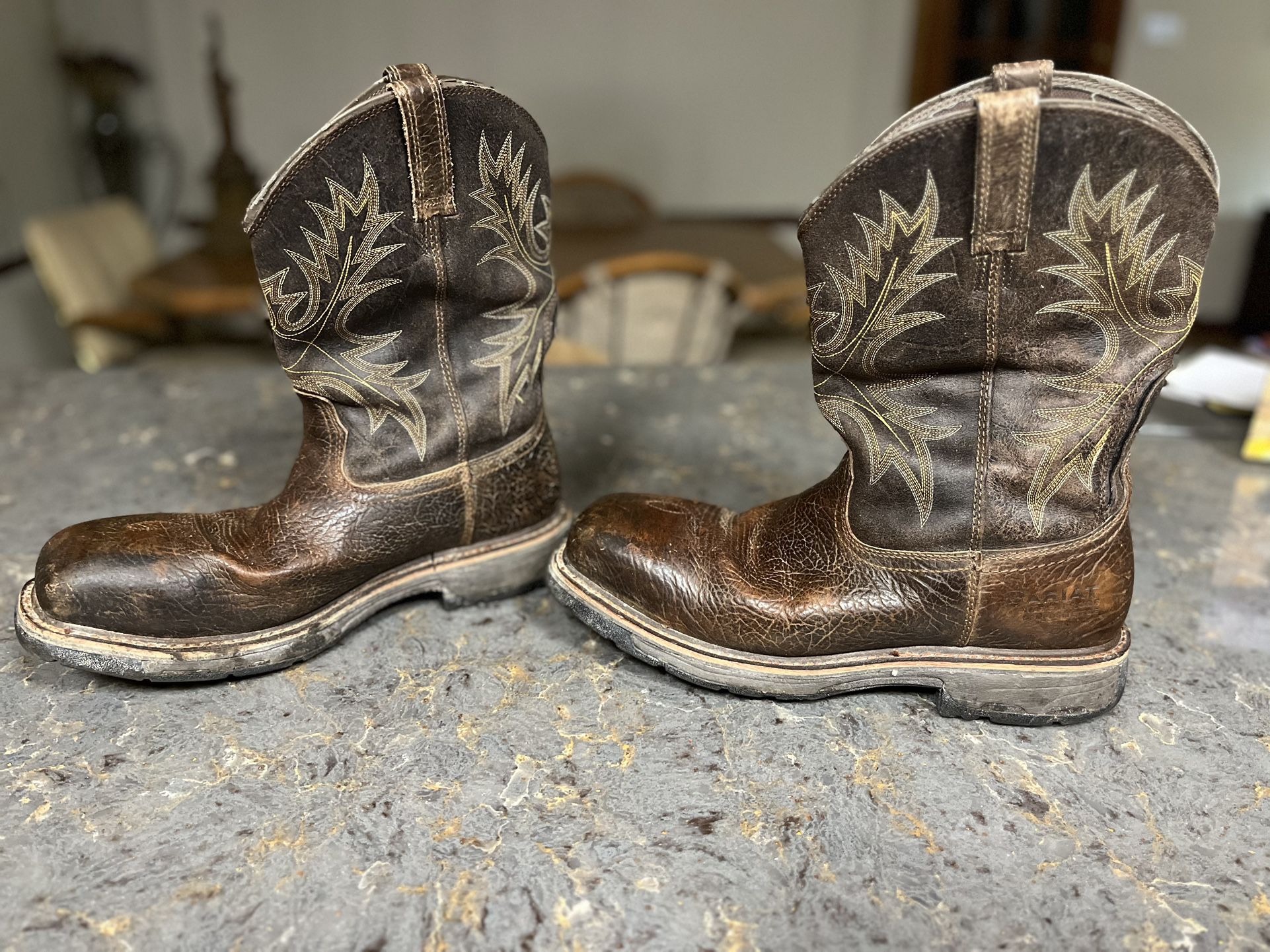 Ariat WorkHog Waterproof Composite Toe Work Boots (10017420), Size 13D