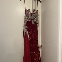 Red Portia & Scarlett Prom dress 