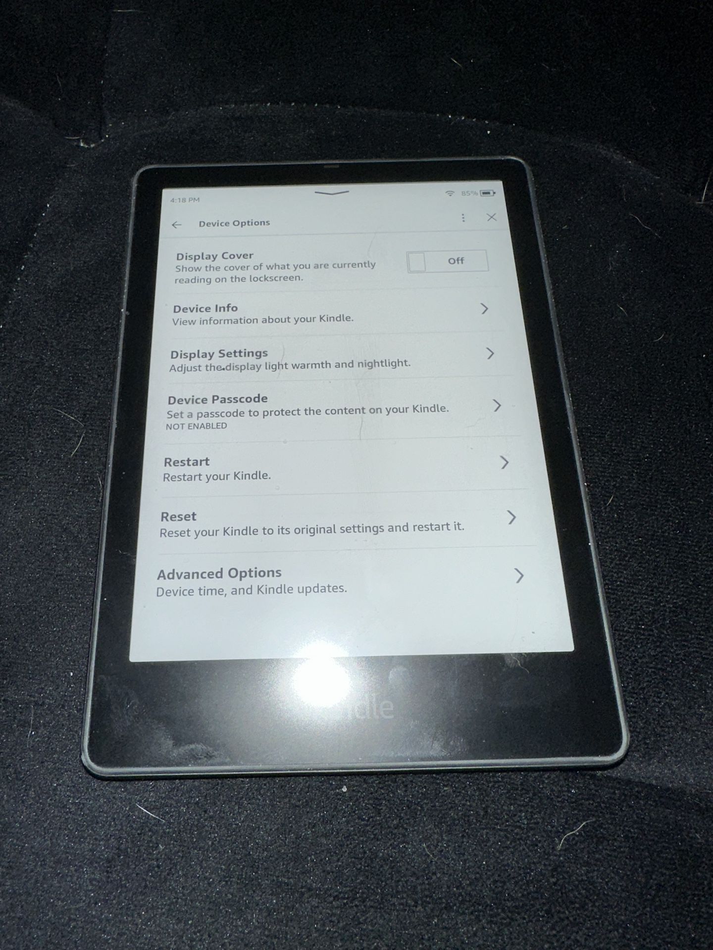 Kindle paper white 