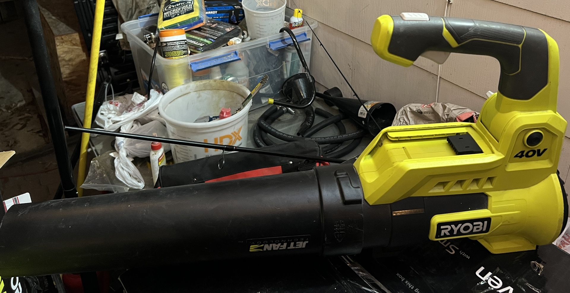 Ryobi 40v Blower And Battery Set