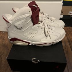 Retro Jordan 6 Maroon 2015 Size 13