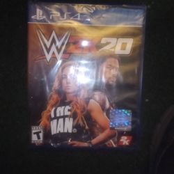 Ps4 World Wrestling 2k20 Brand New Still In The Plastic