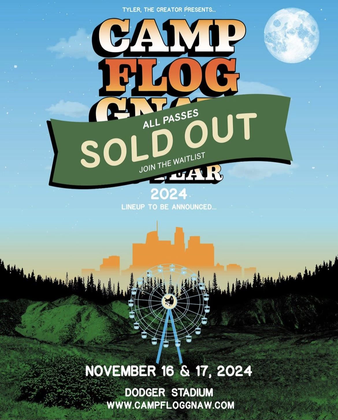 Camp Flog Gnaw 2 Day GA Wristbands (2)