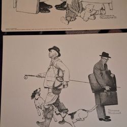Original Pencil Drawings By Norman Rockwell