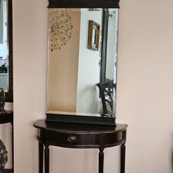 Bombay Mirror Stand and Shelf 