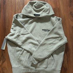 Dark Oat Essentials Hoodie