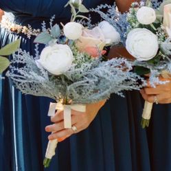 6 Matching Bridesmaids 💐 Bouquet 