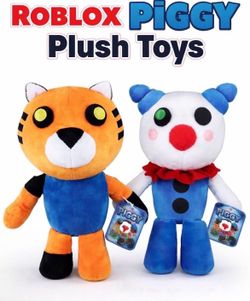 Roblox Piggy Plush Toys – Tigry & Clowny (NEW)