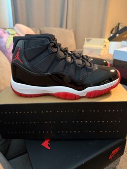 Jordan retro 11 “Bred” 2019 size 9 men