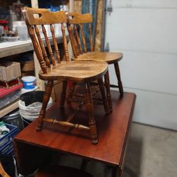 Drop Leaf Table And Chairs