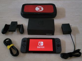 Nintendo Switch With Accessories & Case $149