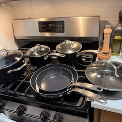 10 piece GreenPan Ceramic Cookware