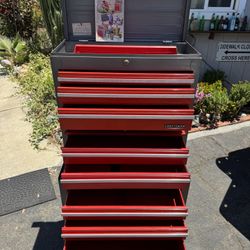 Vintage Craftsman 3-Piece Tool Chest Set - USA Made, Heavy Duty