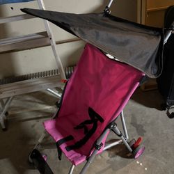Pink Umbrella Stroller