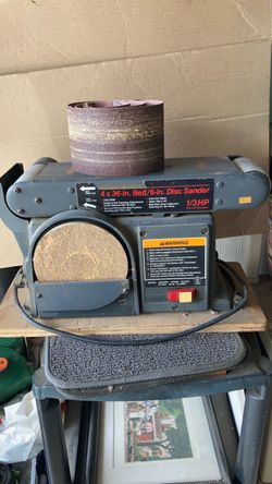 Tabletop belt sander
