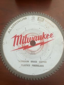 Milwaukee 12 inch Aluminum Saw Blade