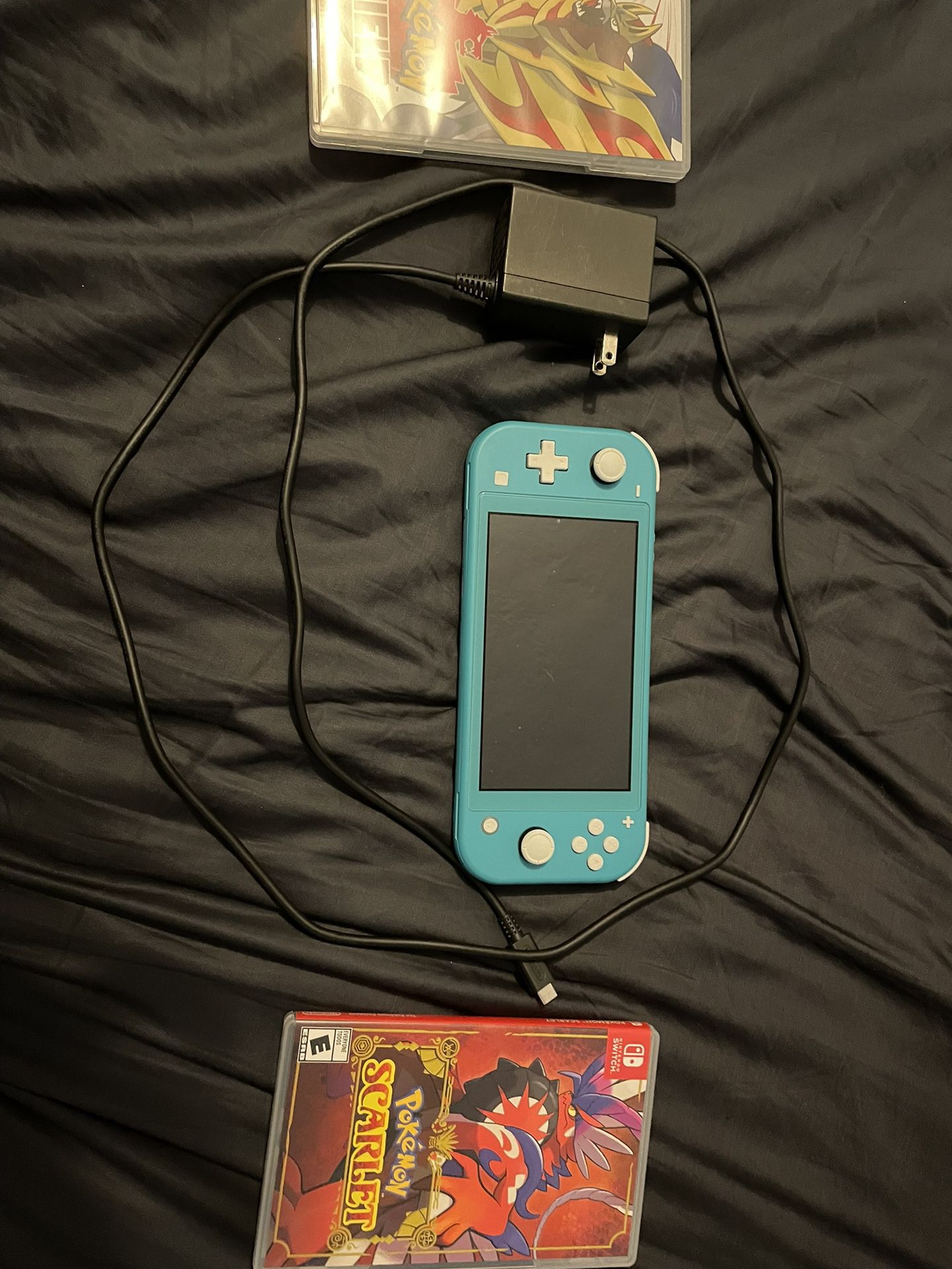 Nintendo Switch Lite (Turquoise) + more