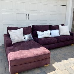 Soft  Sectional Sofa With Chaise 